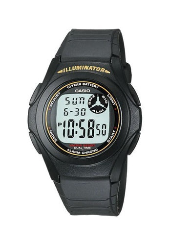 CASIO General Men s Watches Digital F 200W 9ADF Timely Tick