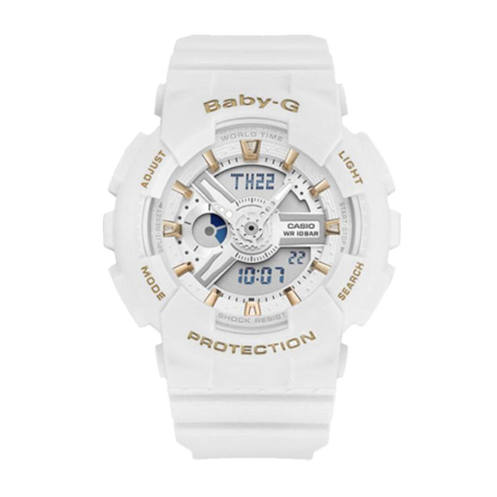 CASIO BABY-G Quartz White Dial Womens Watch #BA-110GA-7A1DR