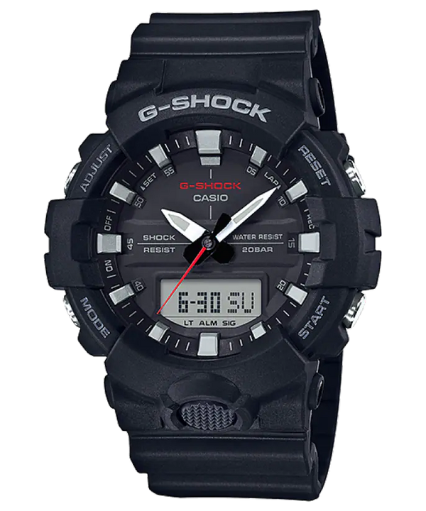 CASIO G-SHOCK Analog-Digital Black Dial Men's Watch #GA-800-1ADR